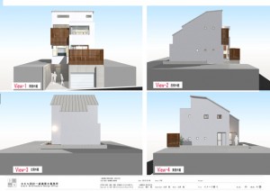 間取りデザイン07｜地下室がある光が差し込む家