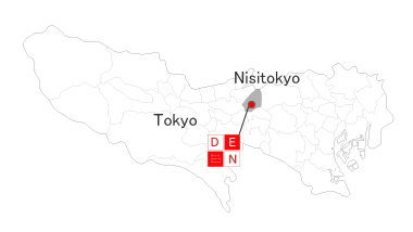 西東京の家｜地図|デザイン住宅を建築家と造るDEN設計